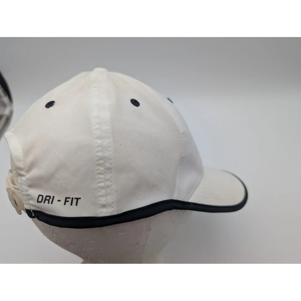 Jordan Brand Dri-FIT White Black Jumpman Adjustable Baseball Hat 642095-100